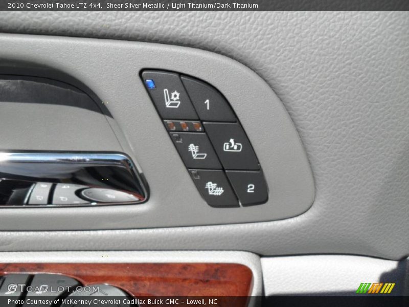 Sheer Silver Metallic / Light Titanium/Dark Titanium 2010 Chevrolet Tahoe LTZ 4x4