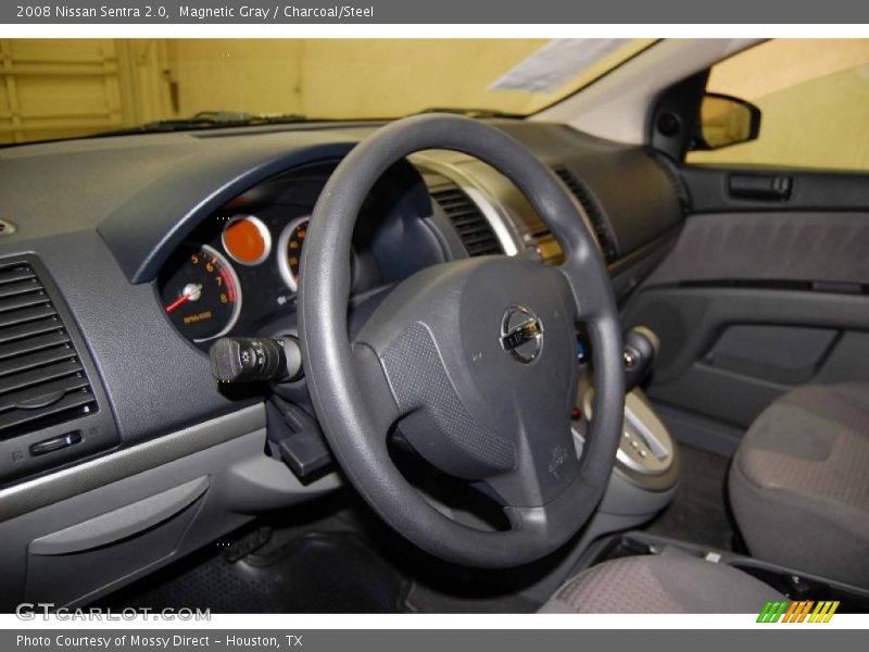 Magnetic Gray / Charcoal/Steel 2008 Nissan Sentra 2.0