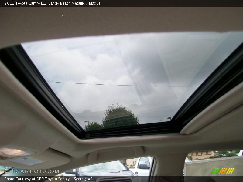 Sandy Beach Metallic / Bisque 2011 Toyota Camry LE