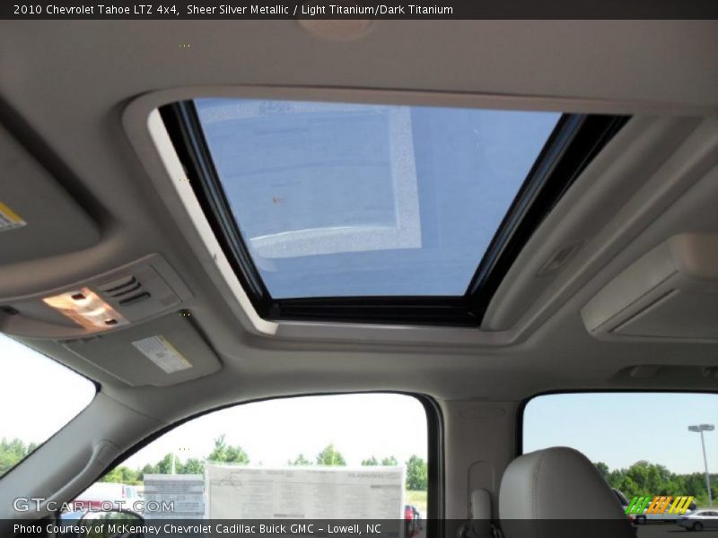 Sheer Silver Metallic / Light Titanium/Dark Titanium 2010 Chevrolet Tahoe LTZ 4x4