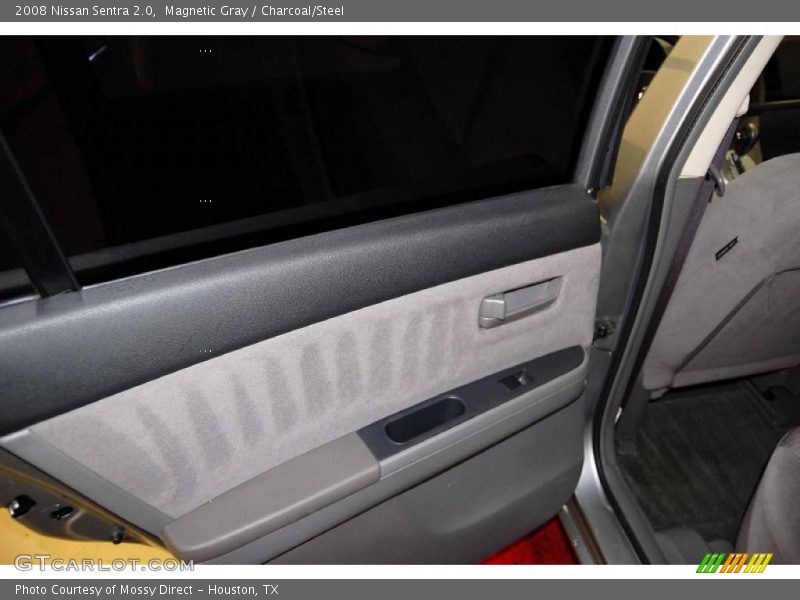 Magnetic Gray / Charcoal/Steel 2008 Nissan Sentra 2.0