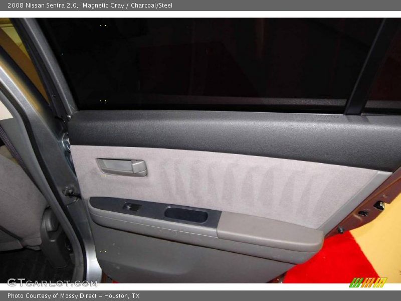 Magnetic Gray / Charcoal/Steel 2008 Nissan Sentra 2.0