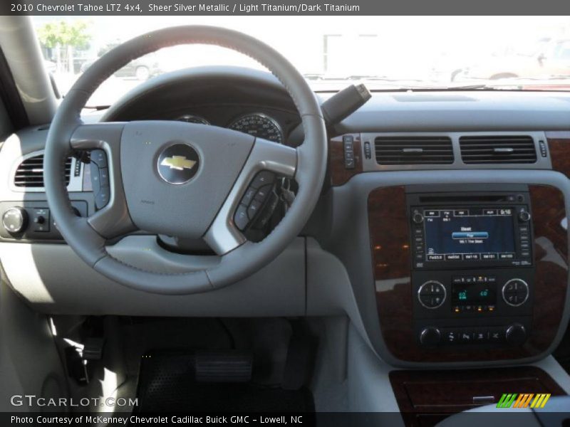 Sheer Silver Metallic / Light Titanium/Dark Titanium 2010 Chevrolet Tahoe LTZ 4x4