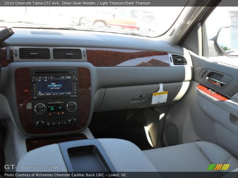 Sheer Silver Metallic / Light Titanium/Dark Titanium 2010 Chevrolet Tahoe LTZ 4x4