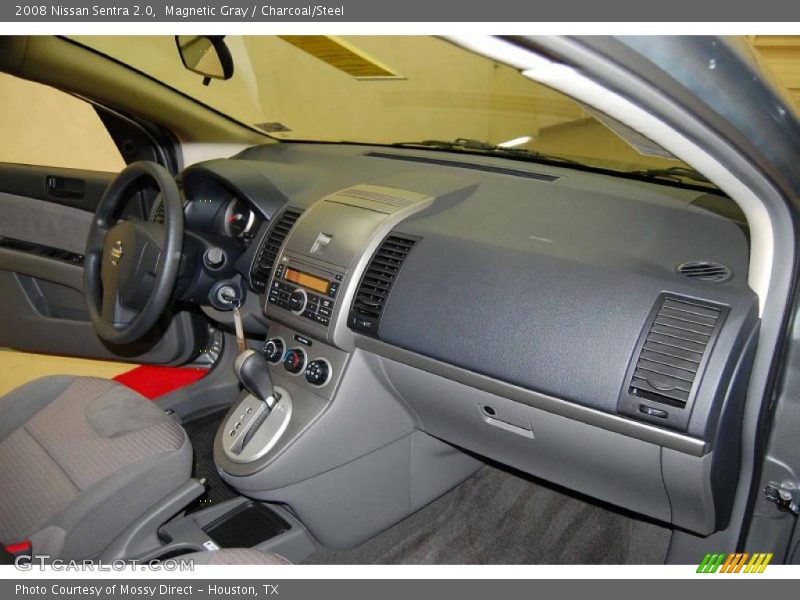 Magnetic Gray / Charcoal/Steel 2008 Nissan Sentra 2.0