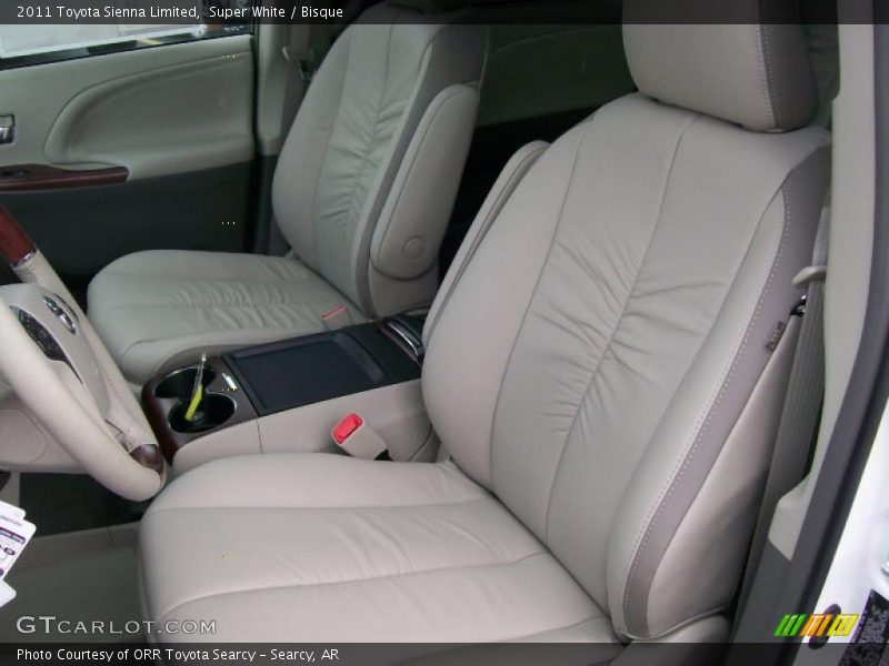 Super White / Bisque 2011 Toyota Sienna Limited