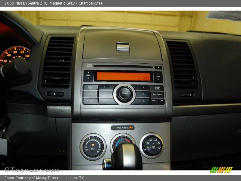 Magnetic Gray / Charcoal/Steel 2008 Nissan Sentra 2.0