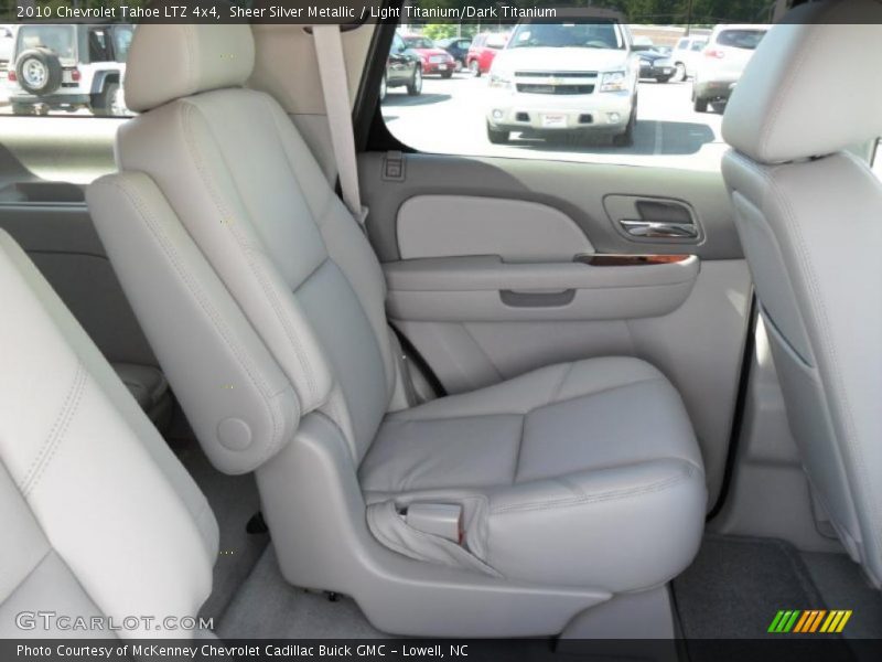 Sheer Silver Metallic / Light Titanium/Dark Titanium 2010 Chevrolet Tahoe LTZ 4x4