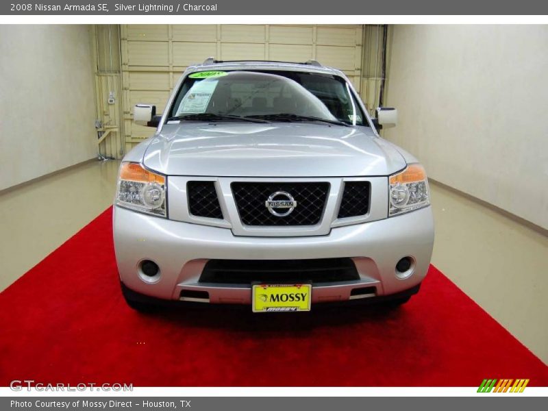 Silver Lightning / Charcoal 2008 Nissan Armada SE