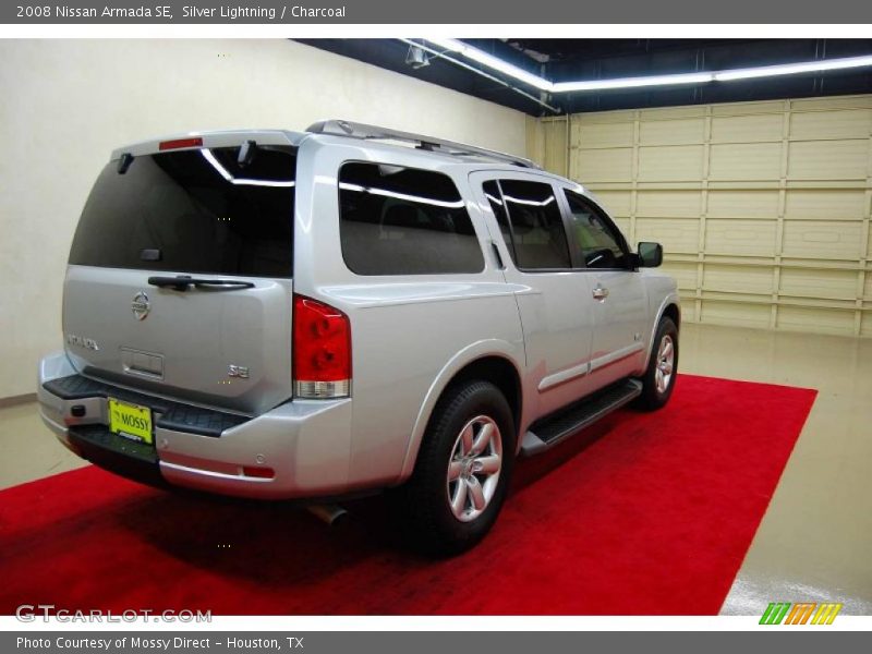 Silver Lightning / Charcoal 2008 Nissan Armada SE