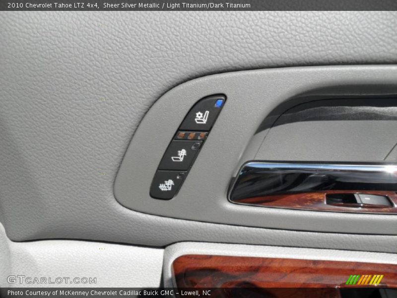 Sheer Silver Metallic / Light Titanium/Dark Titanium 2010 Chevrolet Tahoe LTZ 4x4