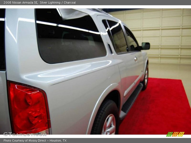 Silver Lightning / Charcoal 2008 Nissan Armada SE