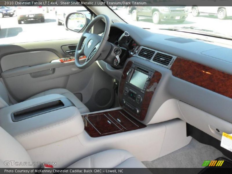 Sheer Silver Metallic / Light Titanium/Dark Titanium 2010 Chevrolet Tahoe LTZ 4x4