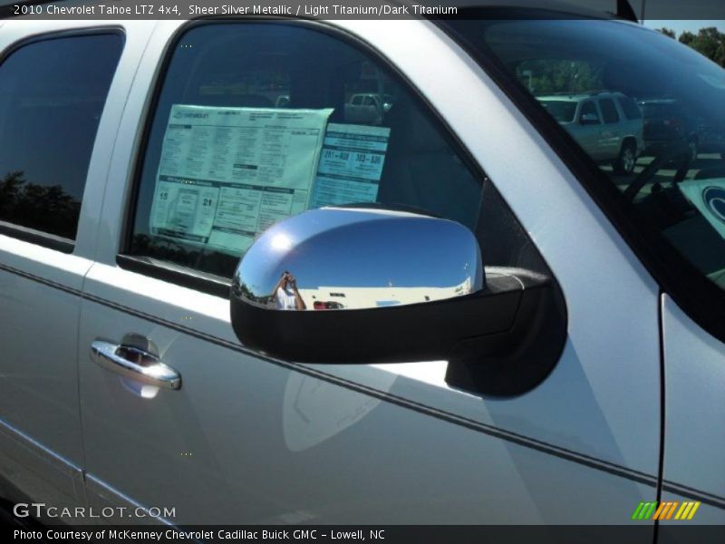 Sheer Silver Metallic / Light Titanium/Dark Titanium 2010 Chevrolet Tahoe LTZ 4x4