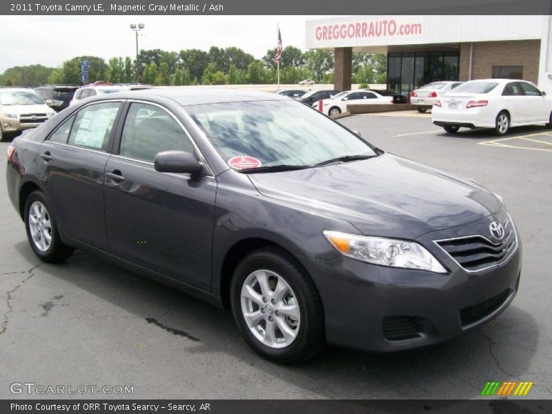 Magnetic Gray Metallic / Ash 2011 Toyota Camry LE
