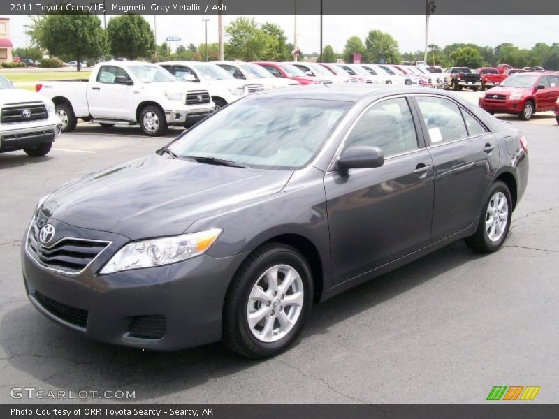 Magnetic Gray Metallic / Ash 2011 Toyota Camry LE