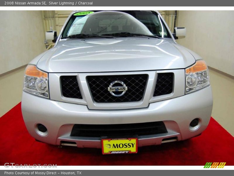 Silver Lightning / Charcoal 2008 Nissan Armada SE
