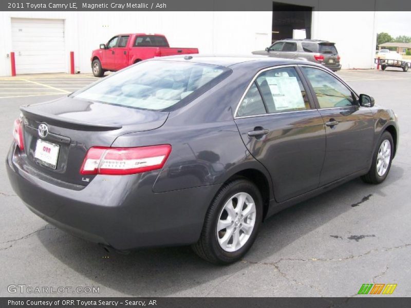 Magnetic Gray Metallic / Ash 2011 Toyota Camry LE