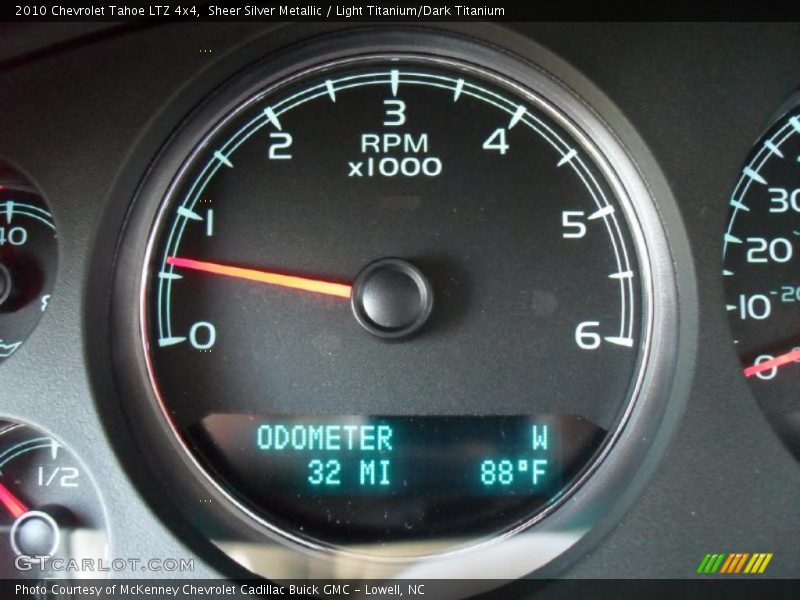 Sheer Silver Metallic / Light Titanium/Dark Titanium 2010 Chevrolet Tahoe LTZ 4x4