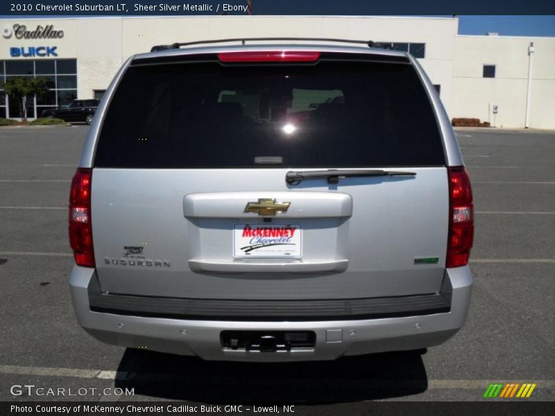 Sheer Silver Metallic / Ebony 2010 Chevrolet Suburban LT