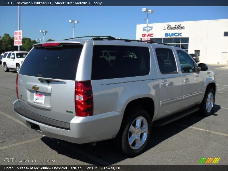 Sheer Silver Metallic / Ebony 2010 Chevrolet Suburban LT