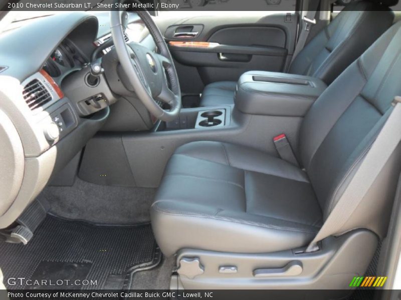 Sheer Silver Metallic / Ebony 2010 Chevrolet Suburban LT