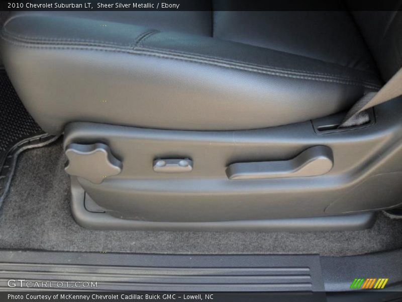 Sheer Silver Metallic / Ebony 2010 Chevrolet Suburban LT