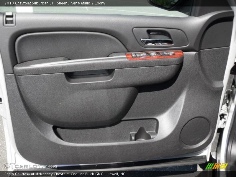 Sheer Silver Metallic / Ebony 2010 Chevrolet Suburban LT