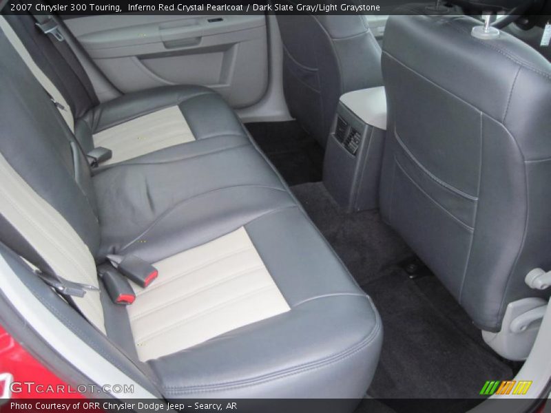 Inferno Red Crystal Pearlcoat / Dark Slate Gray/Light Graystone 2007 Chrysler 300 Touring