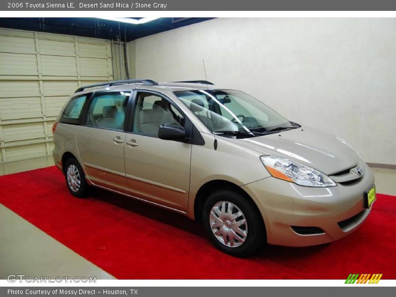 Desert Sand Mica / Stone Gray 2006 Toyota Sienna LE