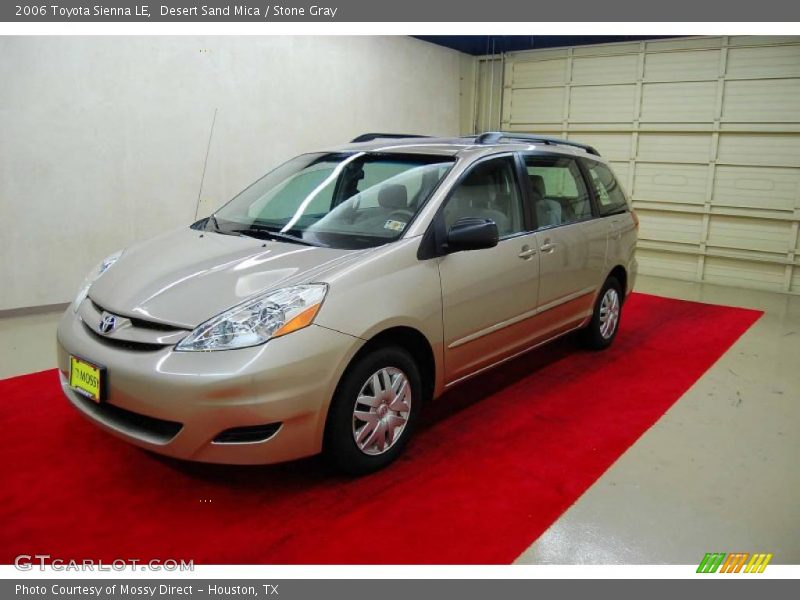 Desert Sand Mica / Stone Gray 2006 Toyota Sienna LE