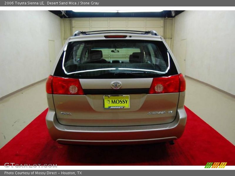 Desert Sand Mica / Stone Gray 2006 Toyota Sienna LE