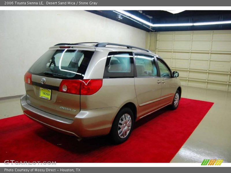 Desert Sand Mica / Stone Gray 2006 Toyota Sienna LE