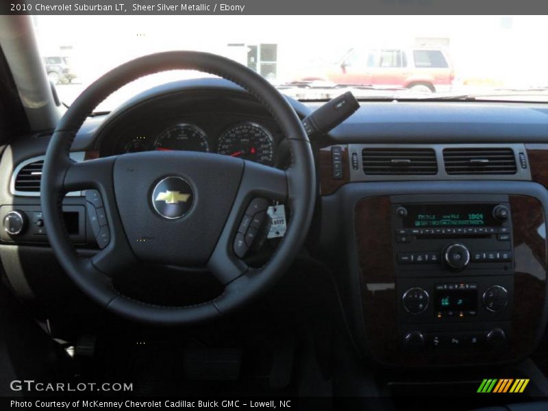 Sheer Silver Metallic / Ebony 2010 Chevrolet Suburban LT