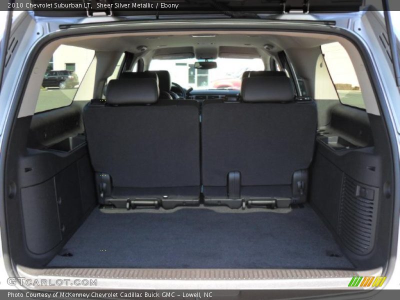 Sheer Silver Metallic / Ebony 2010 Chevrolet Suburban LT