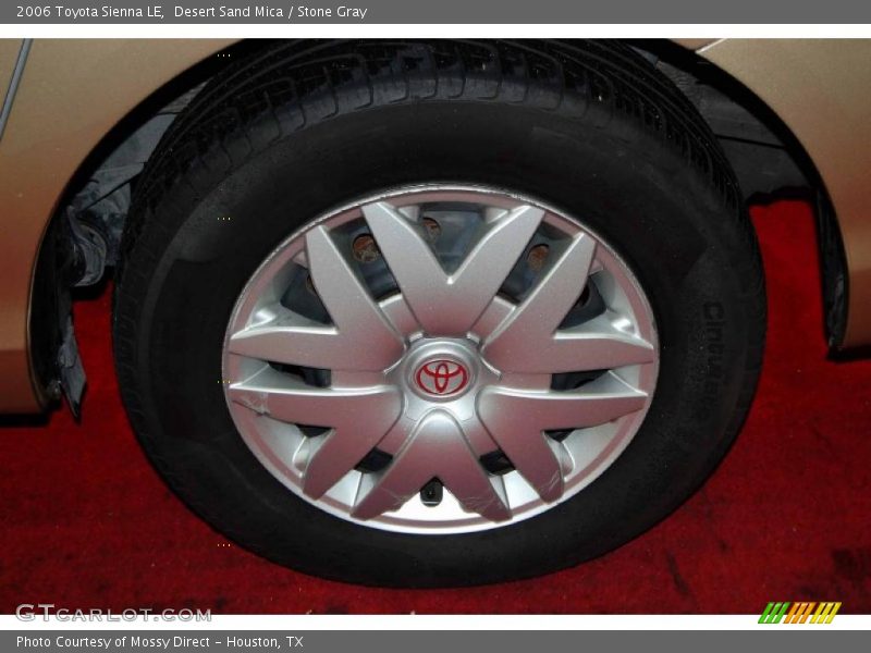 Desert Sand Mica / Stone Gray 2006 Toyota Sienna LE