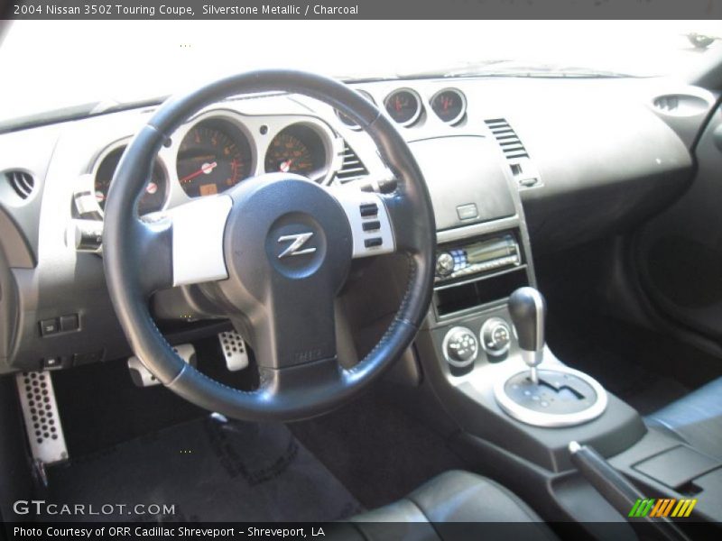 Silverstone Metallic / Charcoal 2004 Nissan 350Z Touring Coupe