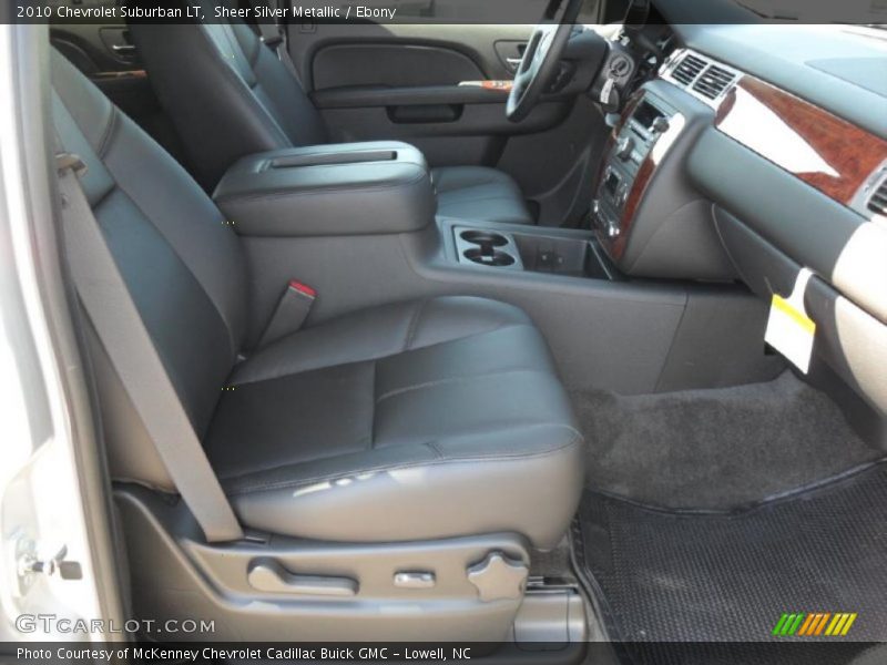 Sheer Silver Metallic / Ebony 2010 Chevrolet Suburban LT