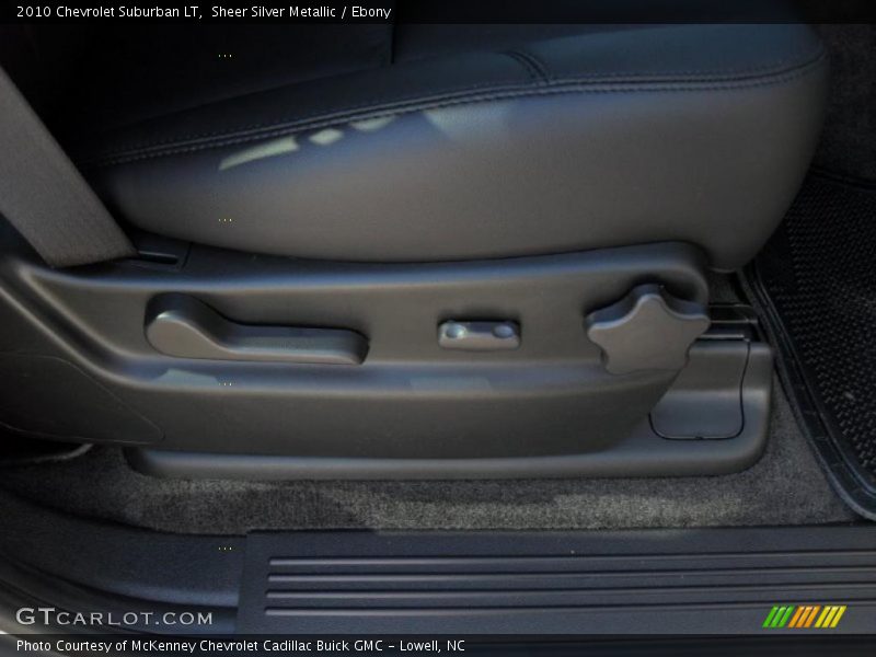 Sheer Silver Metallic / Ebony 2010 Chevrolet Suburban LT