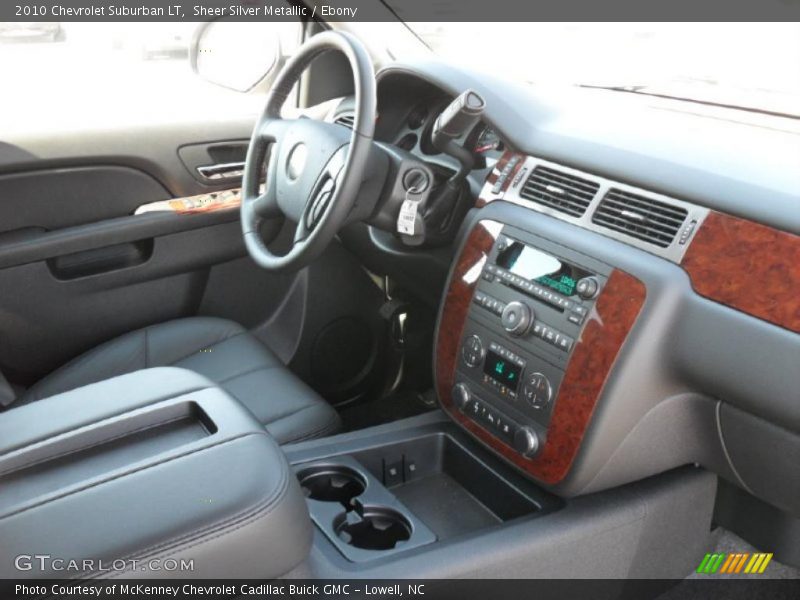 Sheer Silver Metallic / Ebony 2010 Chevrolet Suburban LT