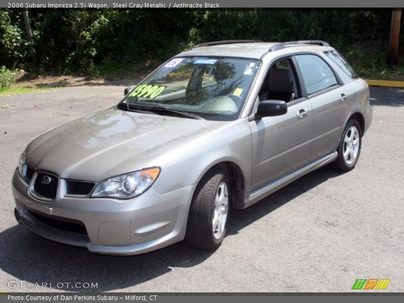 Steel Gray Metallic / Anthracite Black 2006 Subaru Impreza 2.5i Wagon