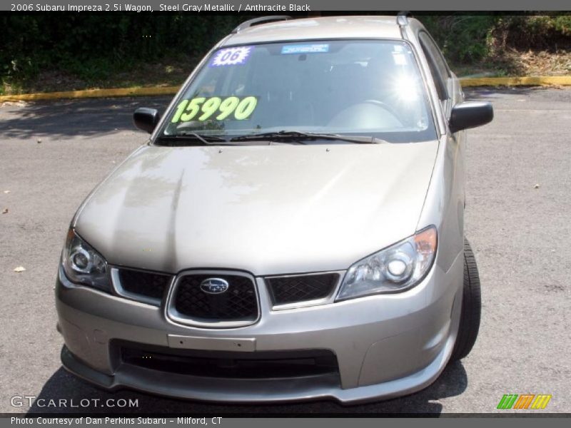 Steel Gray Metallic / Anthracite Black 2006 Subaru Impreza 2.5i Wagon
