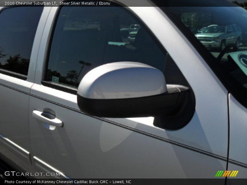 Sheer Silver Metallic / Ebony 2010 Chevrolet Suburban LT