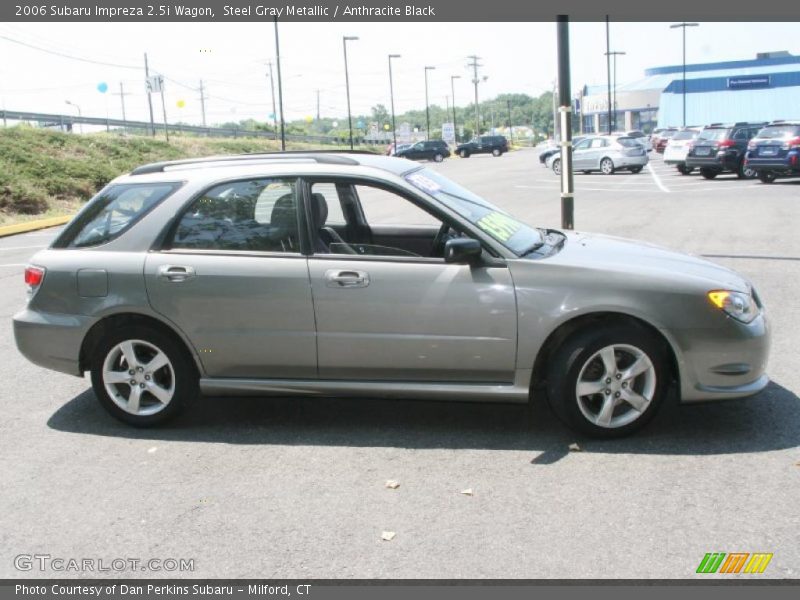 Steel Gray Metallic / Anthracite Black 2006 Subaru Impreza 2.5i Wagon