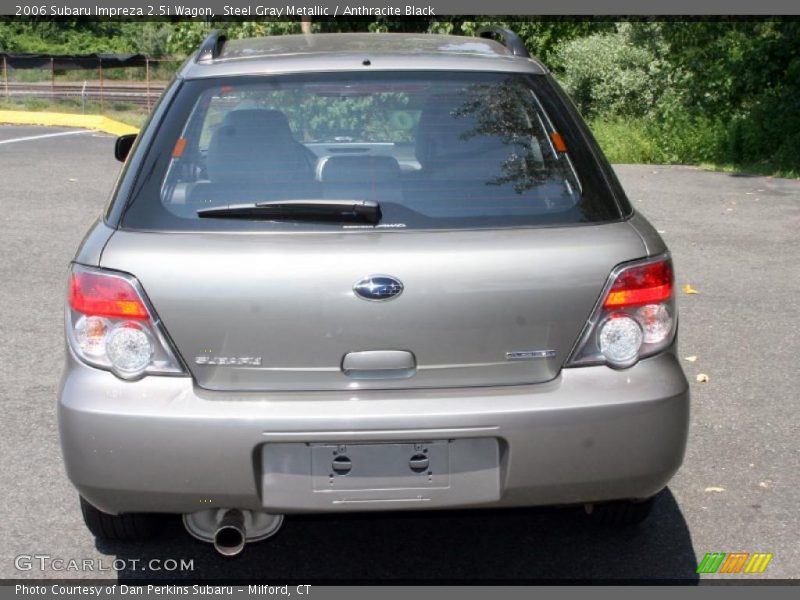 Steel Gray Metallic / Anthracite Black 2006 Subaru Impreza 2.5i Wagon