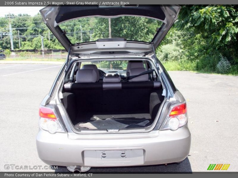 Steel Gray Metallic / Anthracite Black 2006 Subaru Impreza 2.5i Wagon