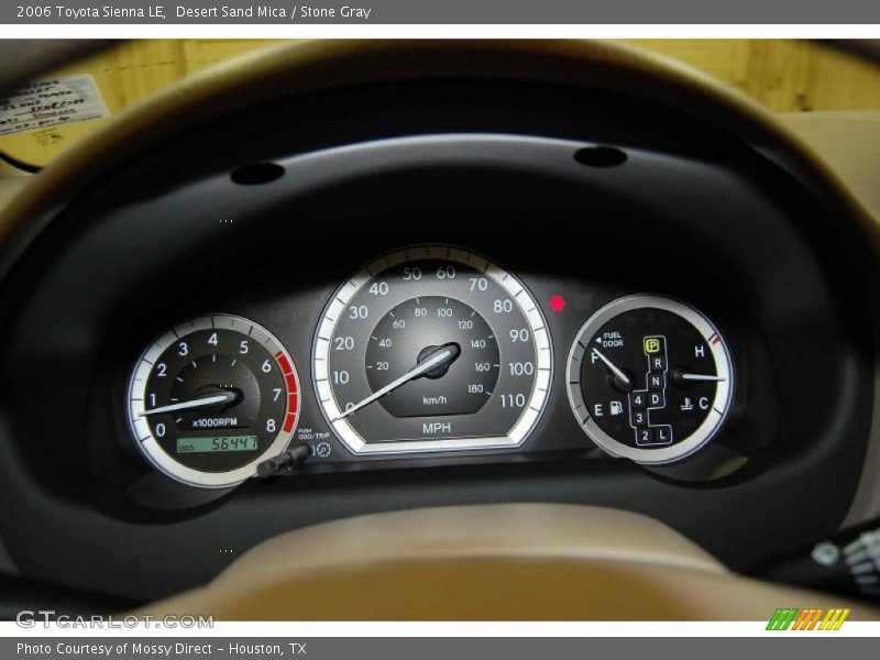 Desert Sand Mica / Stone Gray 2006 Toyota Sienna LE
