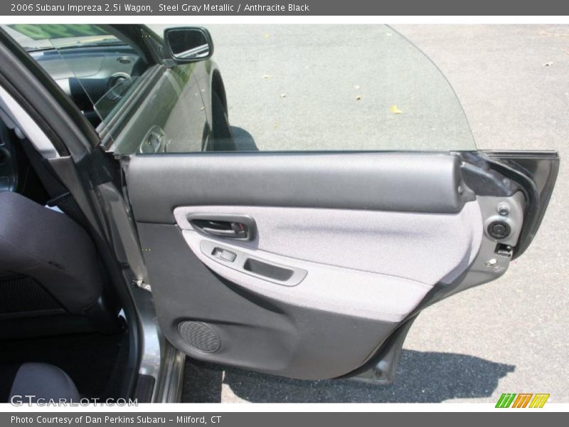 Steel Gray Metallic / Anthracite Black 2006 Subaru Impreza 2.5i Wagon
