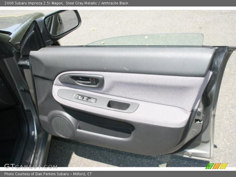 Steel Gray Metallic / Anthracite Black 2006 Subaru Impreza 2.5i Wagon