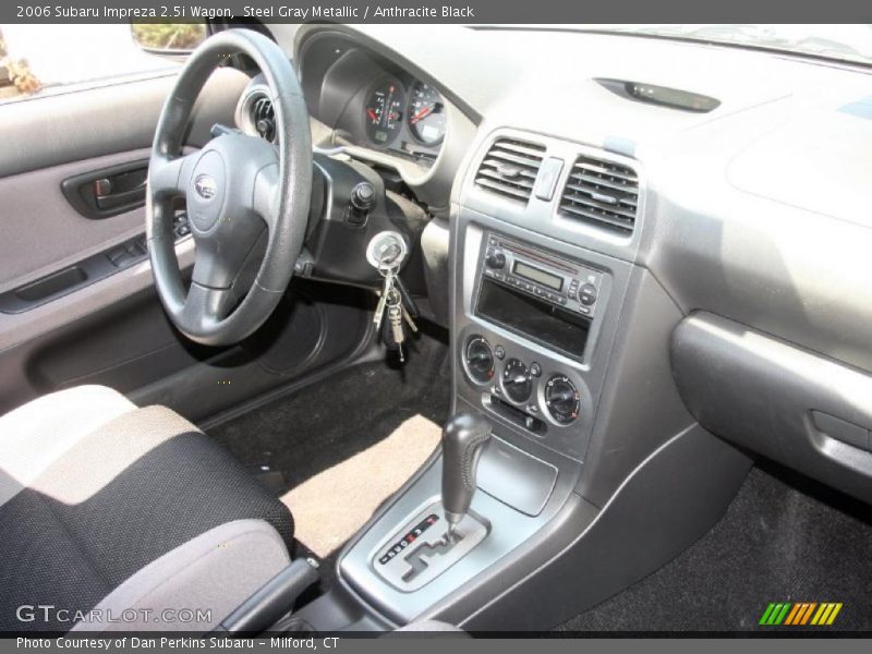 Steel Gray Metallic / Anthracite Black 2006 Subaru Impreza 2.5i Wagon